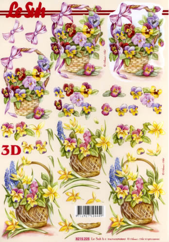 3D-Bogen LeSuh 8215225 Frühlingsblumen