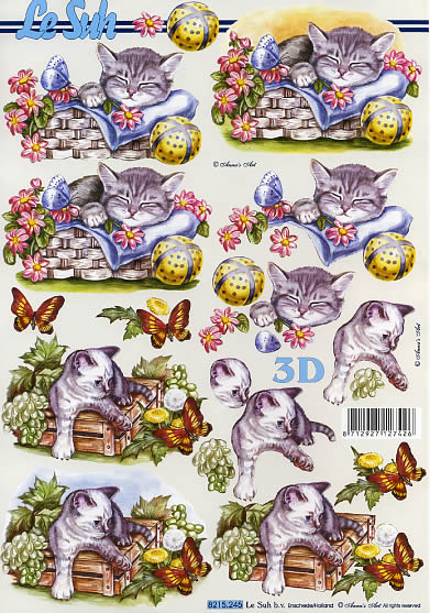 3D-Bogen LeSuh 8215245 Katzen