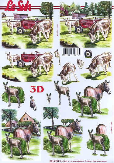 3D-Bogen LeSuh 8215251 Esel