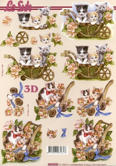 3D-Bogen LeSuh 8215270 Kätzchen