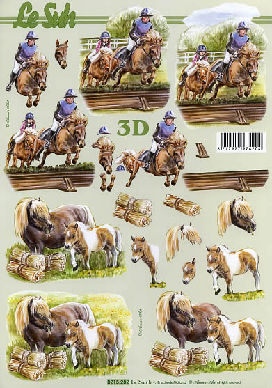 3D-Bogen LeSuh 8215282 Pferdchen