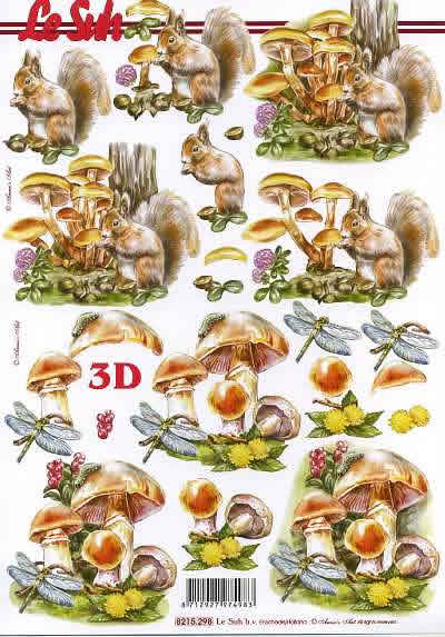 3D-Bogen LeSuh 8215298 Eichhörnchen