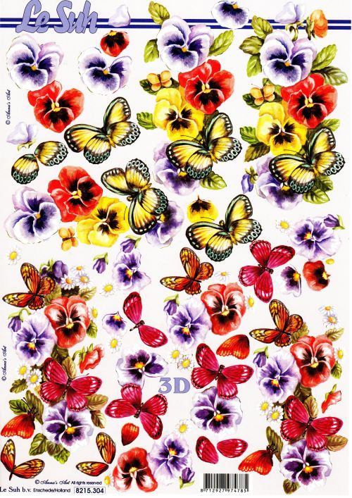 3D-Bogen LeSuh 8215304 Schmetterlinge