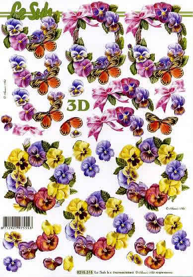 3D-Bogen LeSuh 8215315 Veilchen