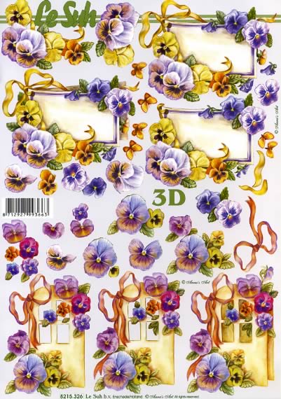 3D-Bogen LeSuh 8215326 Veilchen