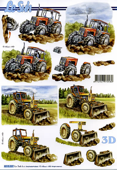 3D-Bogen LeSuh 8215337 Traktoren
