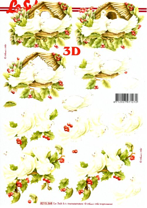 3D-Bogen LeSuh 8215368 Taubenpaar