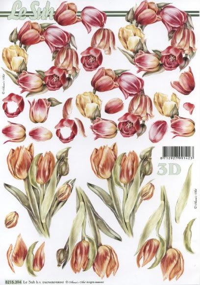 3D-Bogen LeSuh 8215394 Tulpen