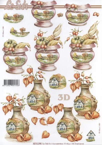 3D-Bogen LeSuh 8215398 Herbstmotiv