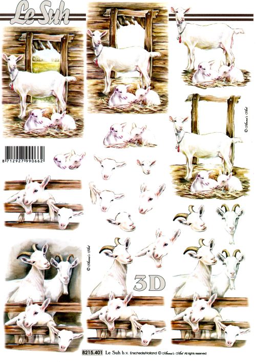 3D-Bogen LeSuh 8215401 Ziegen