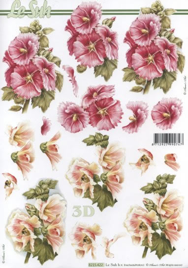 3D-Bogen LeSuh 8215422 Blumen