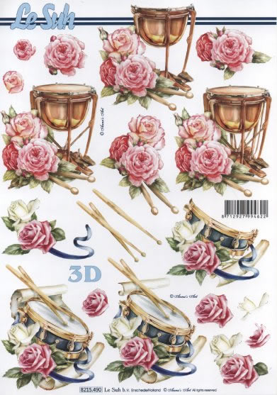 3D-Bogen LeSuh 8215490 Pauke und Trommel