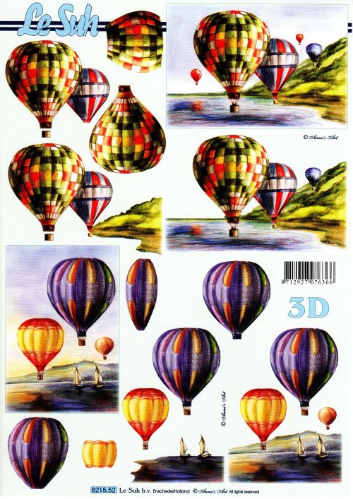 3D-Bogen LeSuh 821552 Ballons