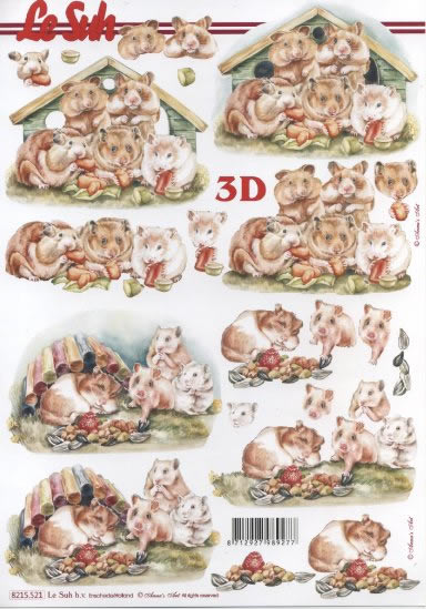 3D-Bogen LeSuh 8215521 Hamster