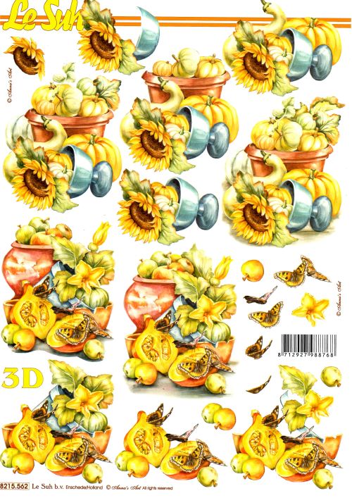3D-Bogen LeSuh 8215562 Sonnenblumen