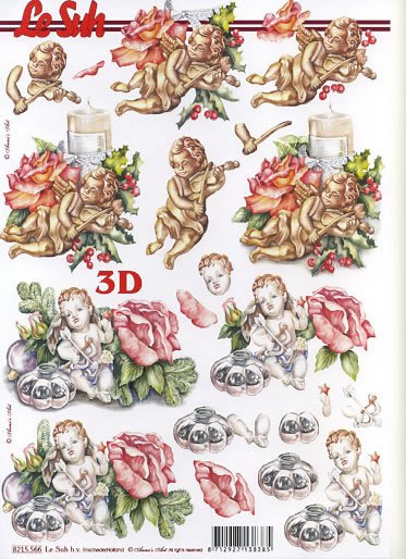 3D-Bogen LeSuh 8215566 Weihnachtsengel