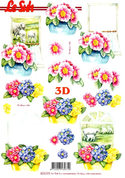 3D-Bogen LeSuh 8215575 Primeln