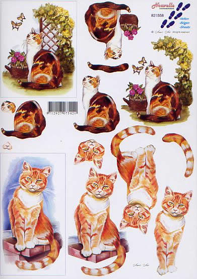 3D-Bogen LeSuh 821558 Katzen