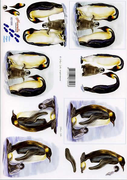 3D-Bogen LeSuh 821559 Pinguin