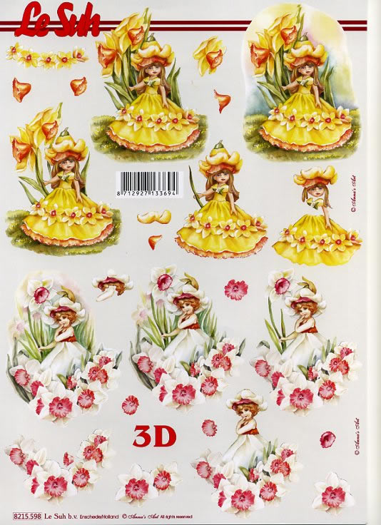 3D-Bogen LeSuh 8215598 Blumenelfen