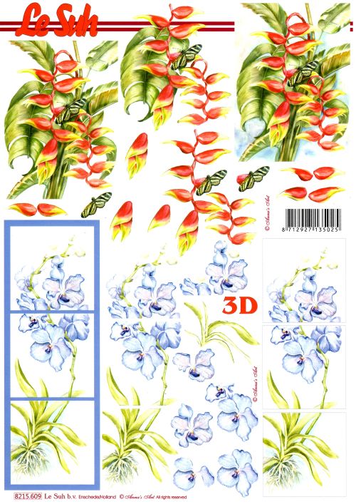 3D-Bogen LeSuh 8215609 Pflanzen