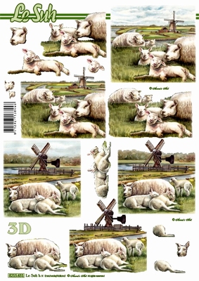 3D-Bogen LeSuh 8215651 Schafe