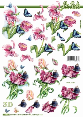 3D-Bogen LeSuh 8215656 Tulpen
