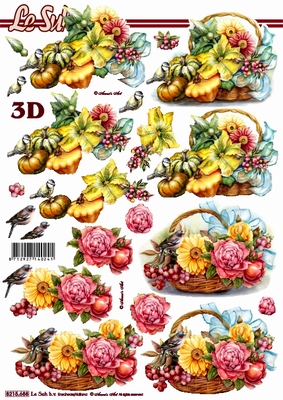 3D-Bogen LeSuh 8215688 Herbstkorb