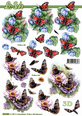 3D-Bogen LeSuh 8215696 Schmetterlinge