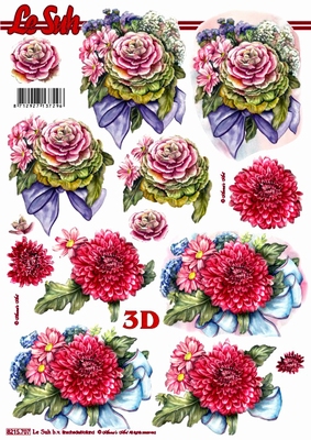 3D-Bogen LeSuh 8215707 Blumen