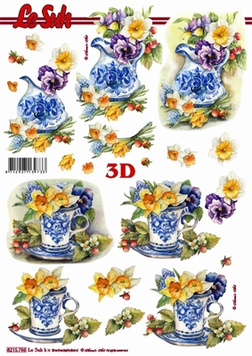 3D-Bogen LeSuh 8215766 Frühlingsblumen