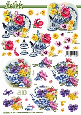 3D-Bogen LeSuh 8215767 Frühlingsblumen