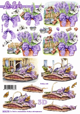 3D-Bogen LeSuh 8215775 Lavendel