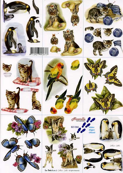 3D-Bogen LeSuh 821586 Tiere klein