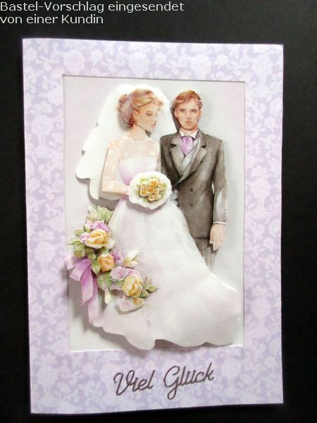 Basteltipp Hochzeitskarte mit dem 3D-Bogen 4169163