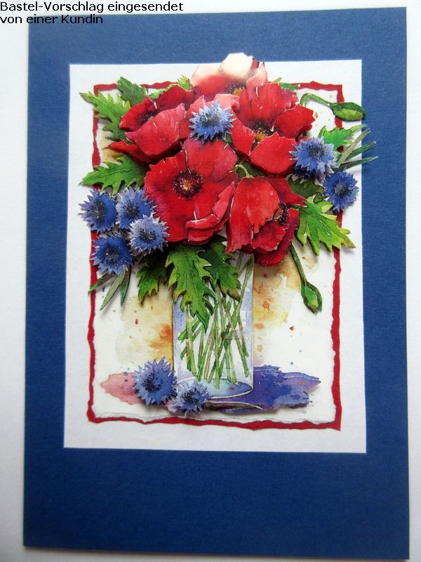 Basteltipp Blumenkarte mit dem 3D-Bogen 416955