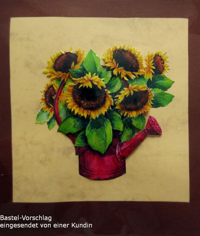 Basteltipp Blumenkarte mit dem 3D-Bogen 416955