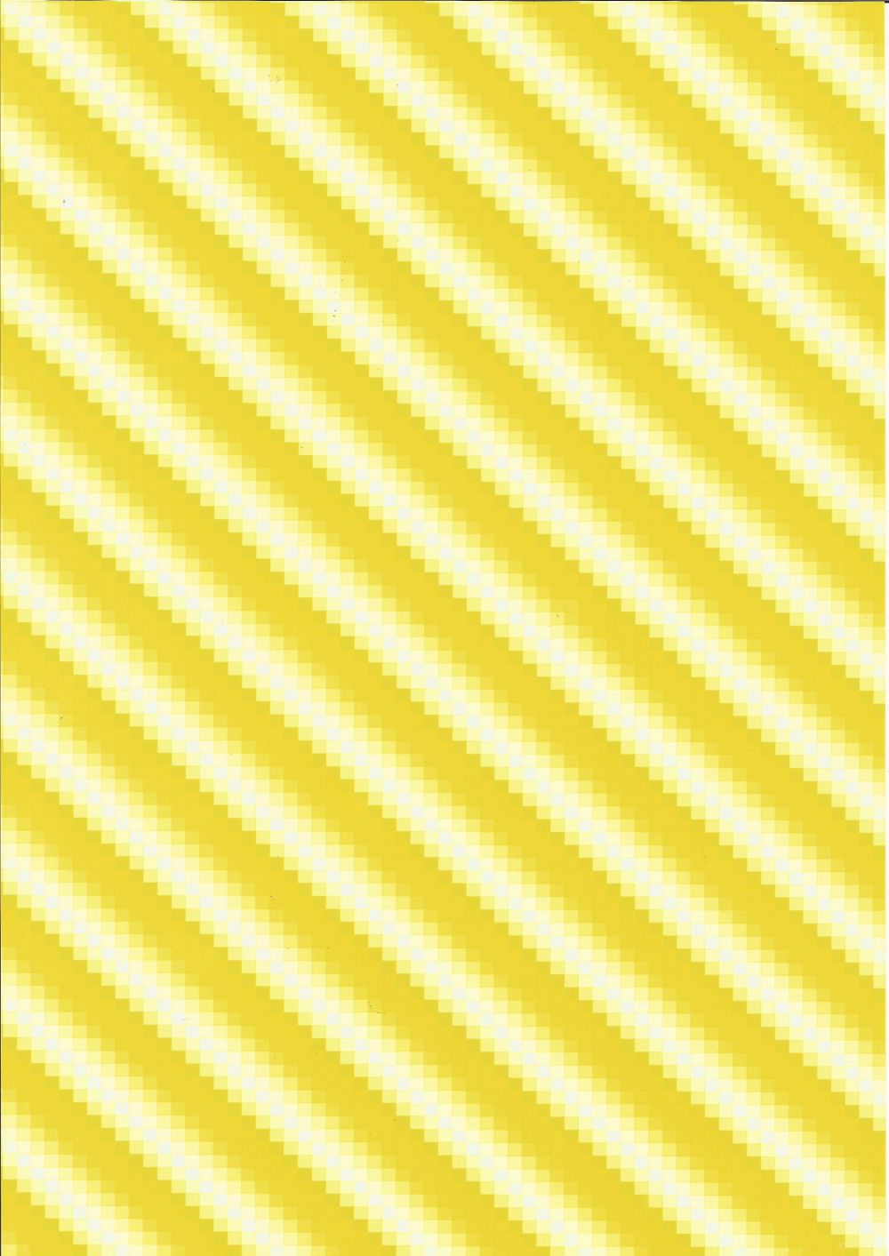 Karo-Line - Bastelkarton Gelb Vorderseite